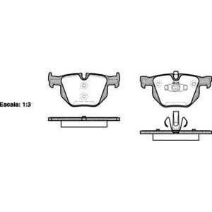 накладки WOKING P2813.70