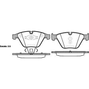 накладки WOKING P9573.10 