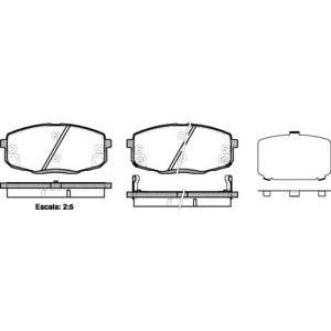 накладки WOKING P11383.12
