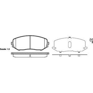 накладки WOKING P13253.02
