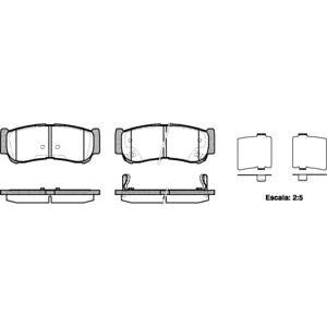 накладки WOKING P13393.02