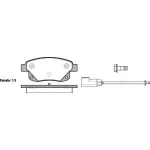 накладки WOKING P13523.02
