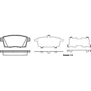 накладки WOKING P13683.00