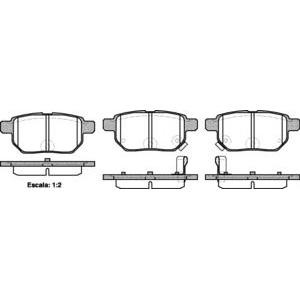накладки WOKING P13863.02
