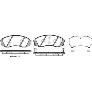 накладки WOKING P13913.02
