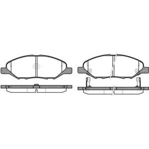 накладки WOKING P13933.02