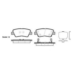 накладки WOKING P12623.02