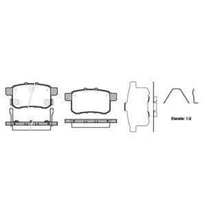 накладки WOKING P12323.12