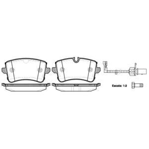 накладки WOKING P12433.10
