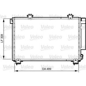 радиатор за климатик VALEO 814307 