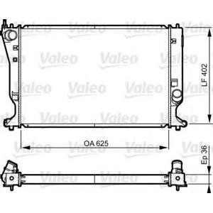 воден радиатор VALEO 735572 
