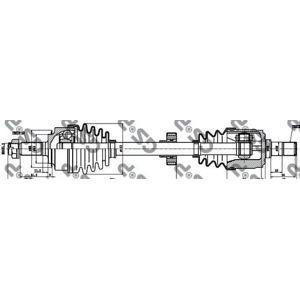 полуоска GSP 223026