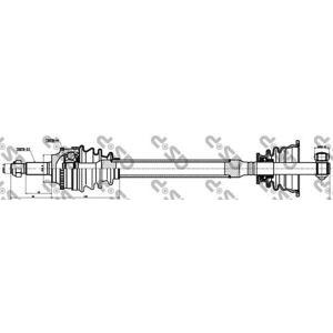 полуоска GSP 250029 