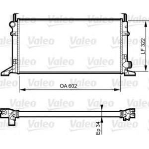 воден радиатор VALEO 731594 