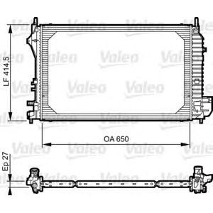 воден радиатор VALEO 735083 