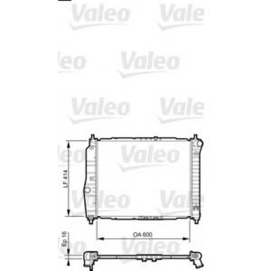 воден радиатор VALEO 735158 
