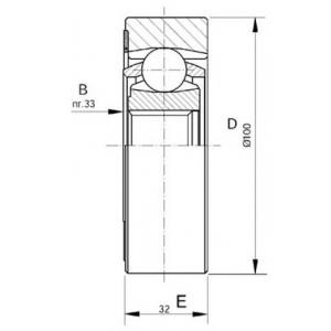комплект каре за полуоска OPEN PARTS CVJ5408.20 