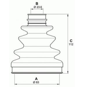 комплект маншон за каре OPEN PARTS SJK7060.00