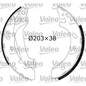 комплект спирачни челюсти VALEO 562632 