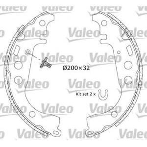 комплект спирачни челюсти VALEO 554864 