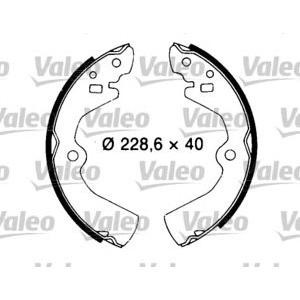 комплект спирачни челюсти VALEO 562076 