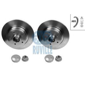 спирачен диск RUVILLE 5504BD