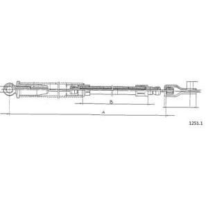 жило за ръчна спирачка CABOR 1251.1 