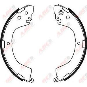 комплект спирачни челюсти ABE C05058ABE 