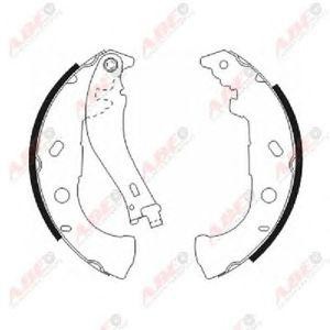 комплект спирачни челюсти ABE C0F015ABE