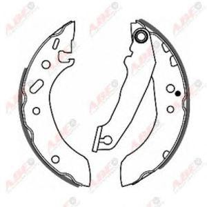 комплект спирачни челюсти ABE C0G021ABE