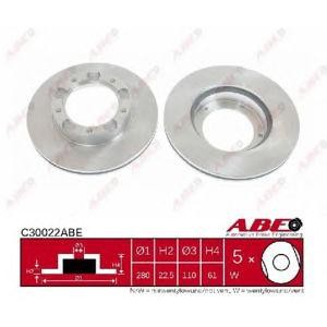спирачен диск ABE C30022ABE 