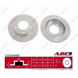 спирачен диск ABE C30304ABE