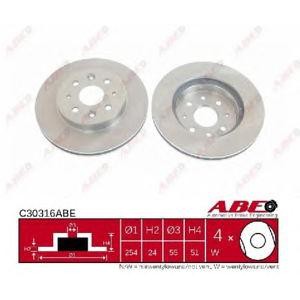 спирачен диск ABE C30316ABE 