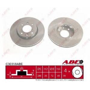 спирачен диск ABE C30318ABE
