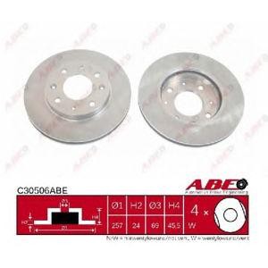 спирачен диск ABE C30506ABE