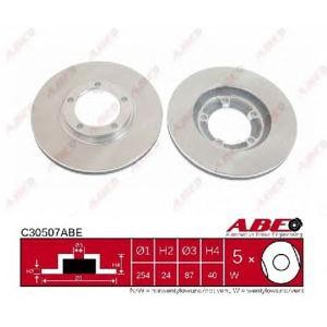 спирачен диск ABE C30507ABE