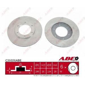 спирачен диск ABE C31026ABE