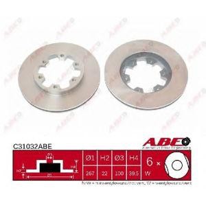спирачен диск ABE C31032ABE