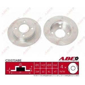 спирачен диск ABE C31070ABE