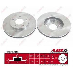 спирачен диск ABE C31078ABE