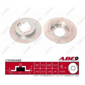 спирачен диск ABE C32049ABE