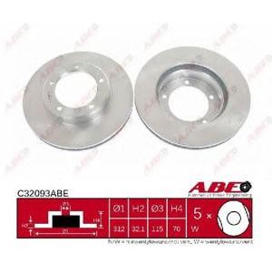 спирачен диск ABE C32093ABE
