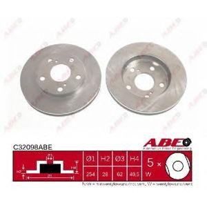 спирачен диск ABE C32098ABE