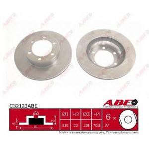 спирачен диск ABE C32123ABE