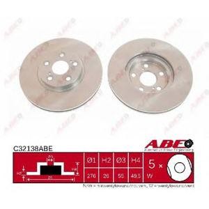 спирачен диск ABE C32138ABE