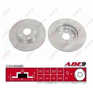 спирачен диск ABE C32149ABE