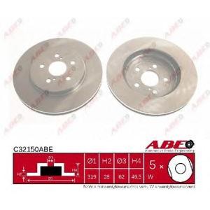 спирачен диск ABE C32150ABE