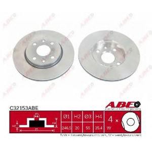 спирачен диск ABE C32153ABE