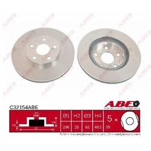спирачен диск ABE C32154ABE