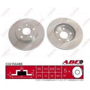 спирачен диск ABE C32156ABE